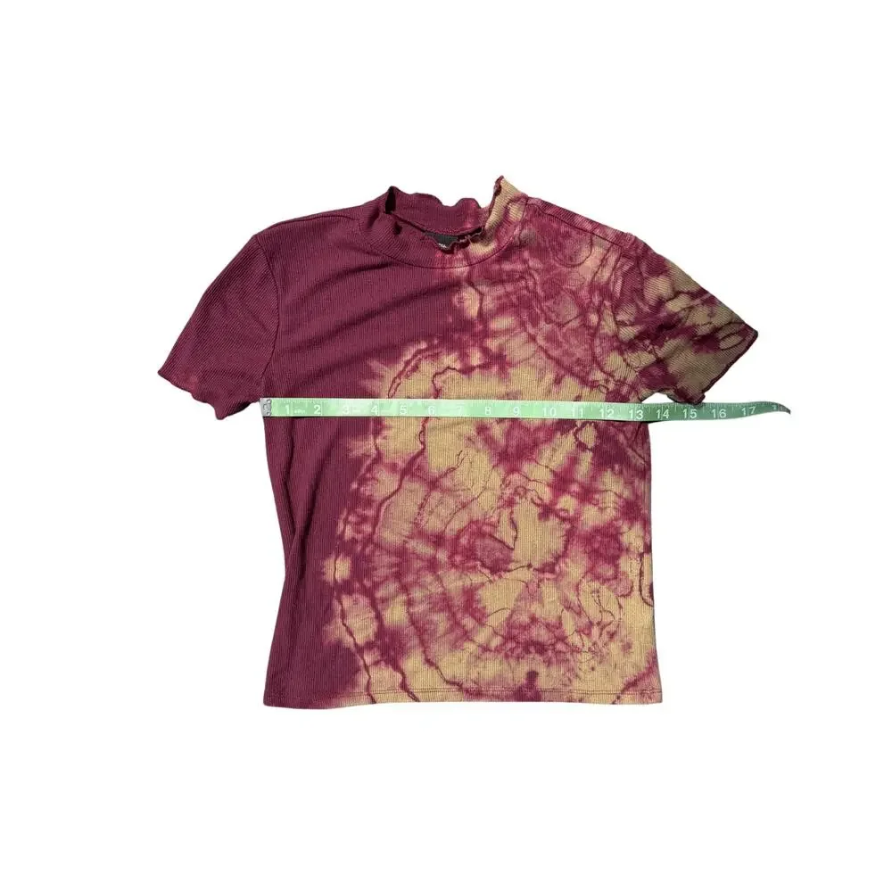 Tie Dye Stretchy Shirt | Children's Top | Geode Tie - Reverse Dye